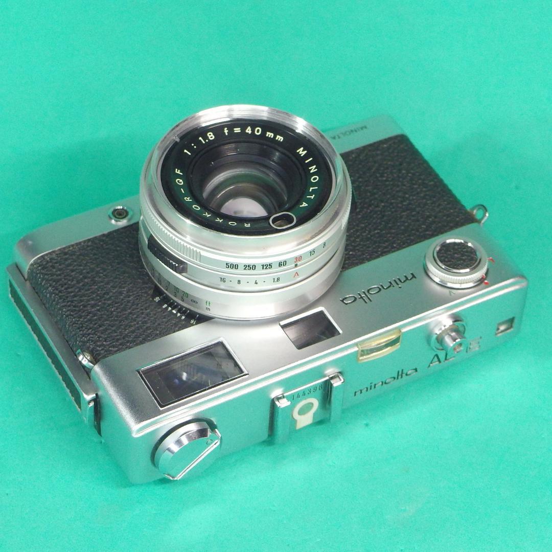 美品】ミノルタAL-Eロッコール40／1.8シャッタ優先・マニュアル