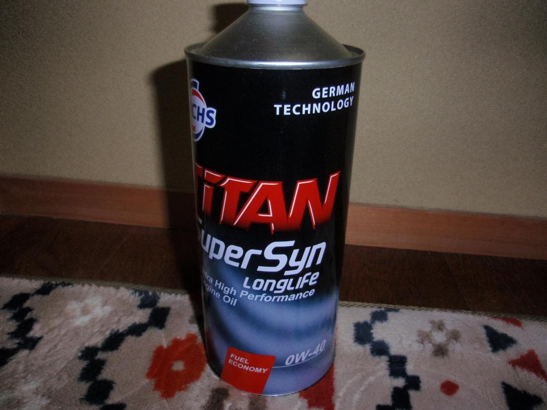 FUCHS フックス エンジンオイル 高性能 0W-40 10本