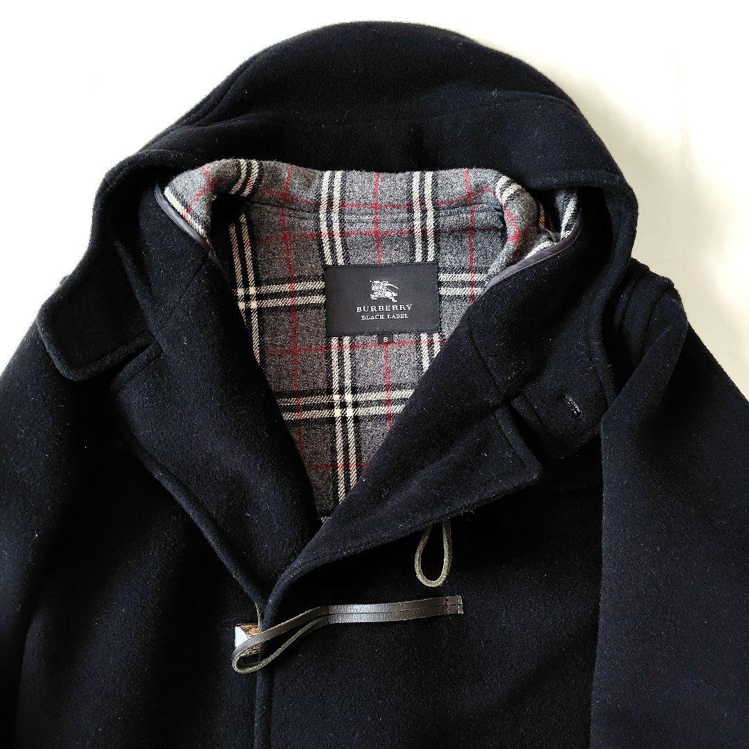 美品】バーバリーブラックレーベル ダッフルコート Mサイズ（タグはS）
