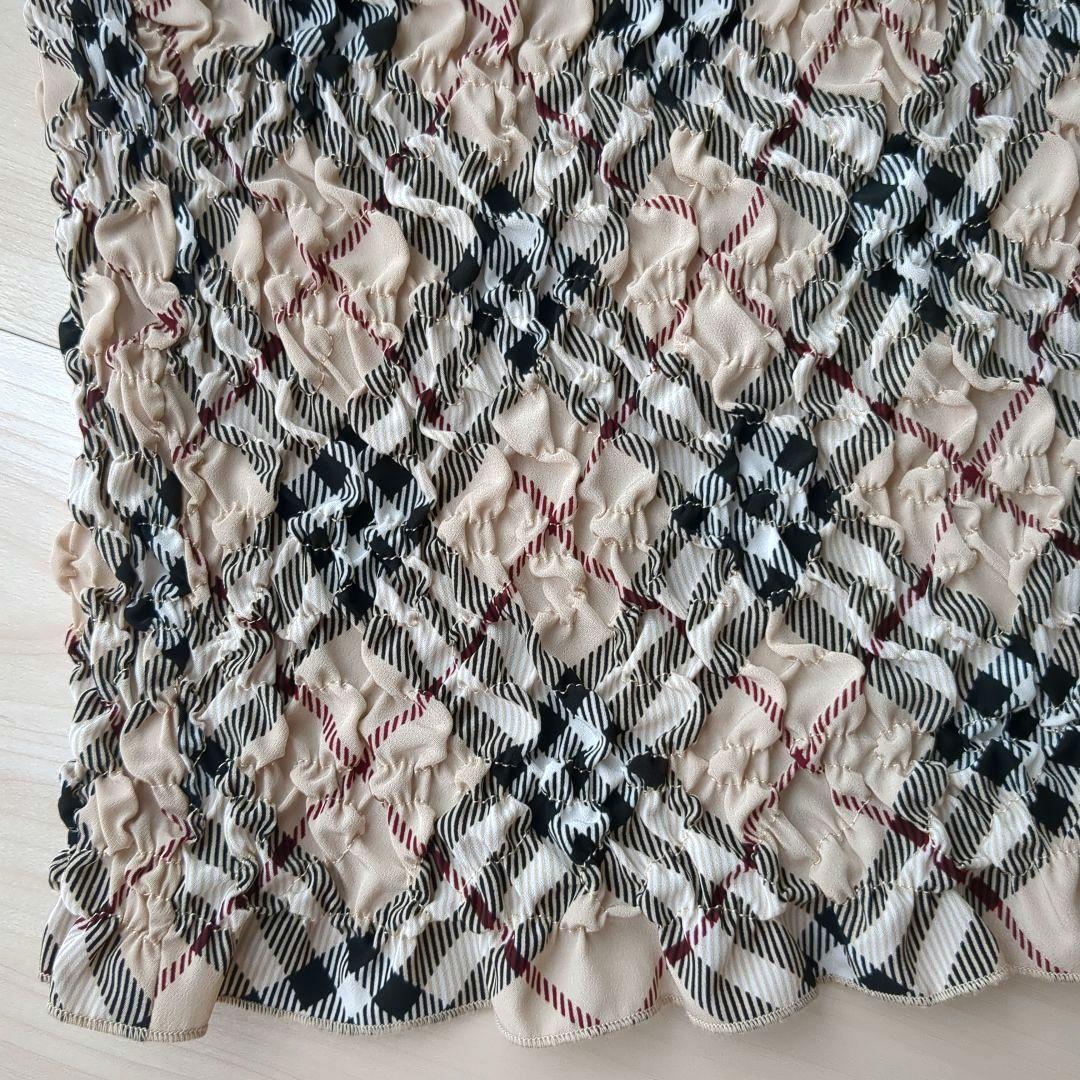 バーバーリー ブルーレーベル シャーリングキャミソール ノバチェック