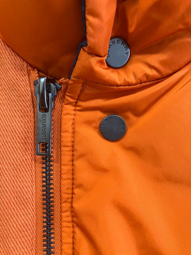 バーバリー メンズ Lサイズ ダウンベスト リバーシブル 新品 定価10万