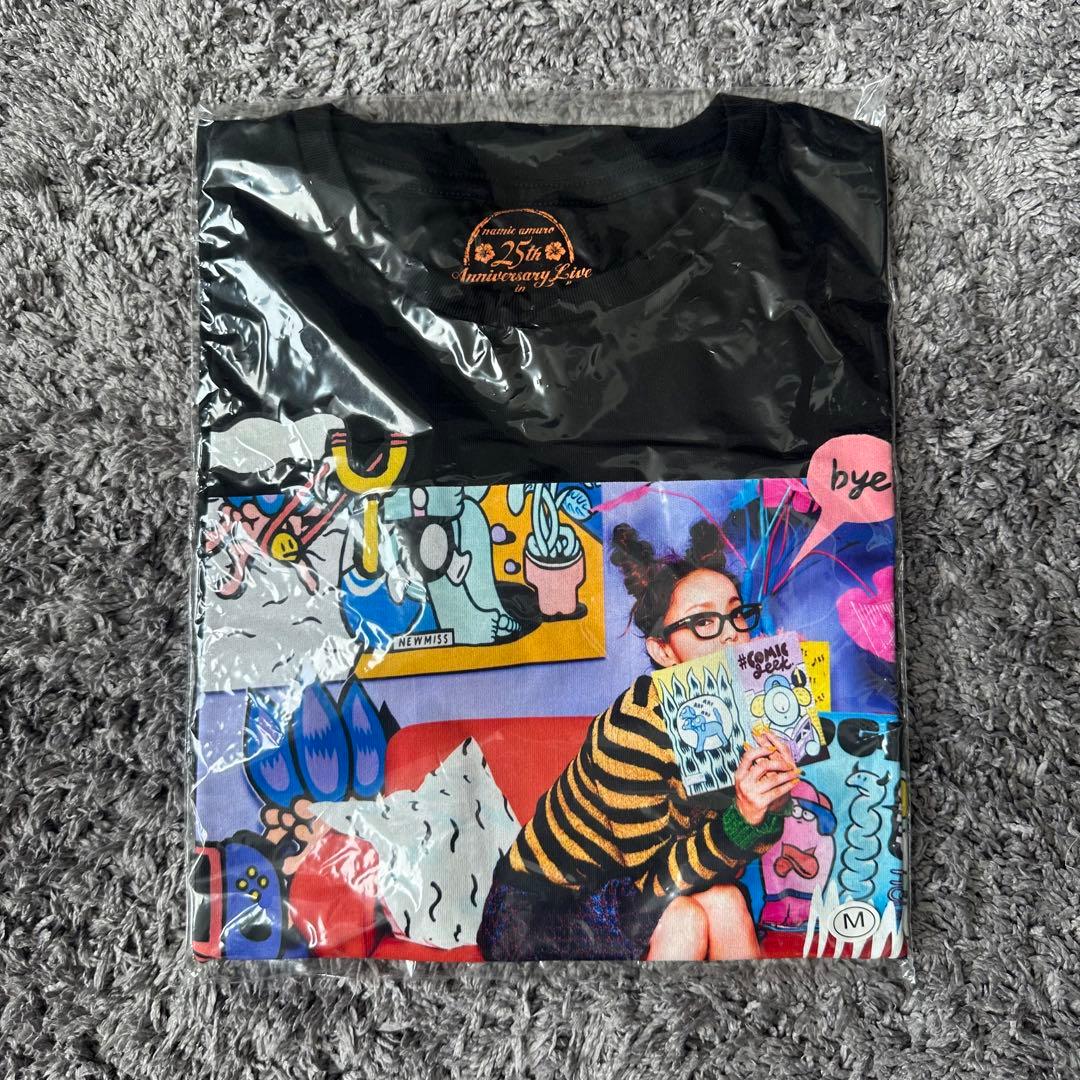 安室奈美恵 25th 沖縄 ツアーTシャツ 未使用サイズM - メルカリ