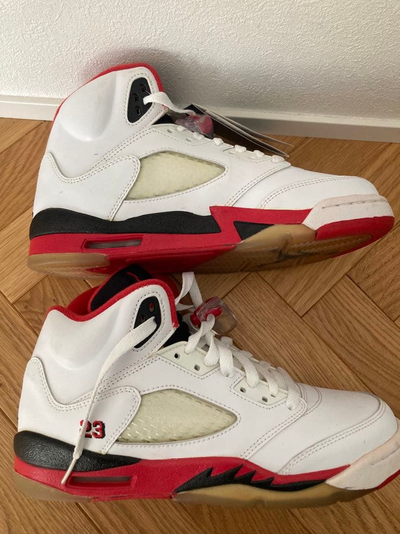 ナイキ GS エアジョーダン5 レトロ \"ファイヤーレッド Jordan 5 Retro GS 'Fire Red' 2025 - Air Jordan - HQ7980 101