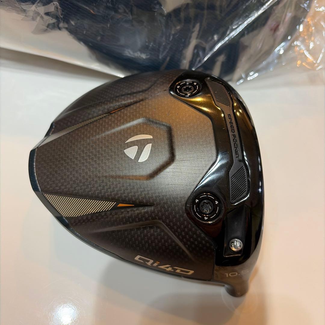 テーラーメイド Qi4D コア ドライバー 10.5度 ヘッド・カバーのみ