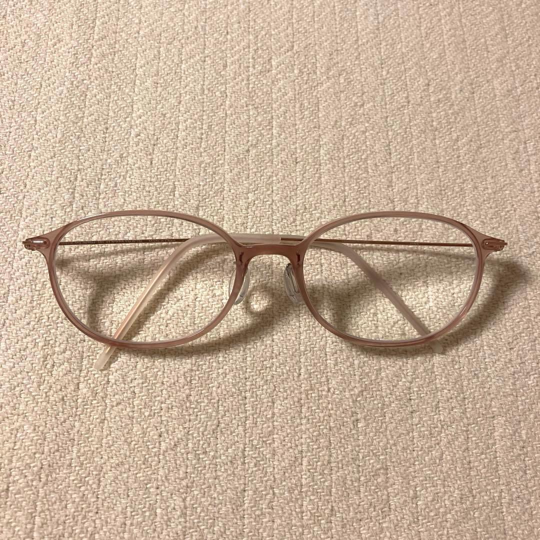 JINS Ultra Light Airframe ペールピンク 老眼鏡1.5 - メルカリ