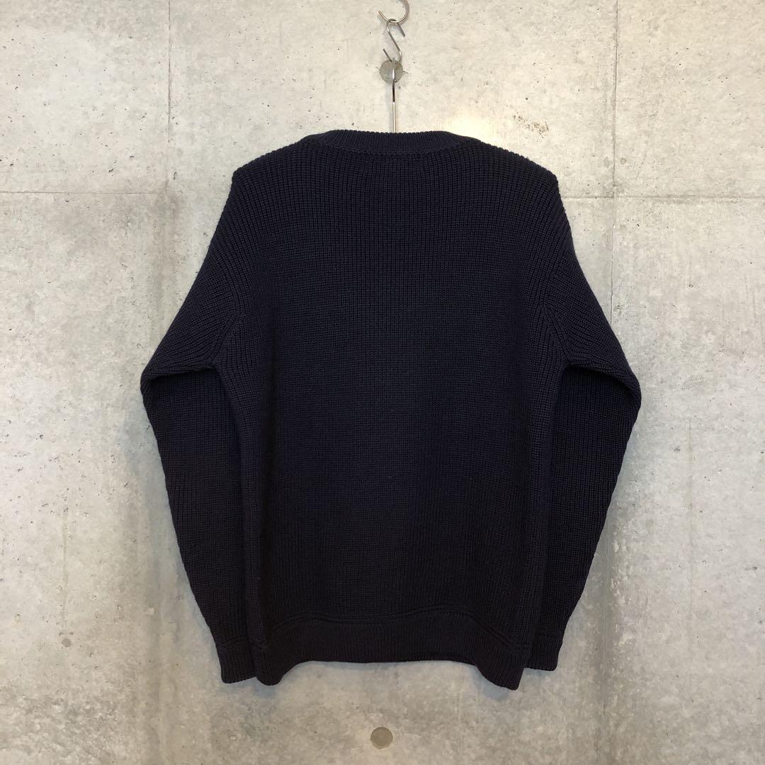 希少 90's patagonia パタゴニア ガイドセーター ニット ネイビー