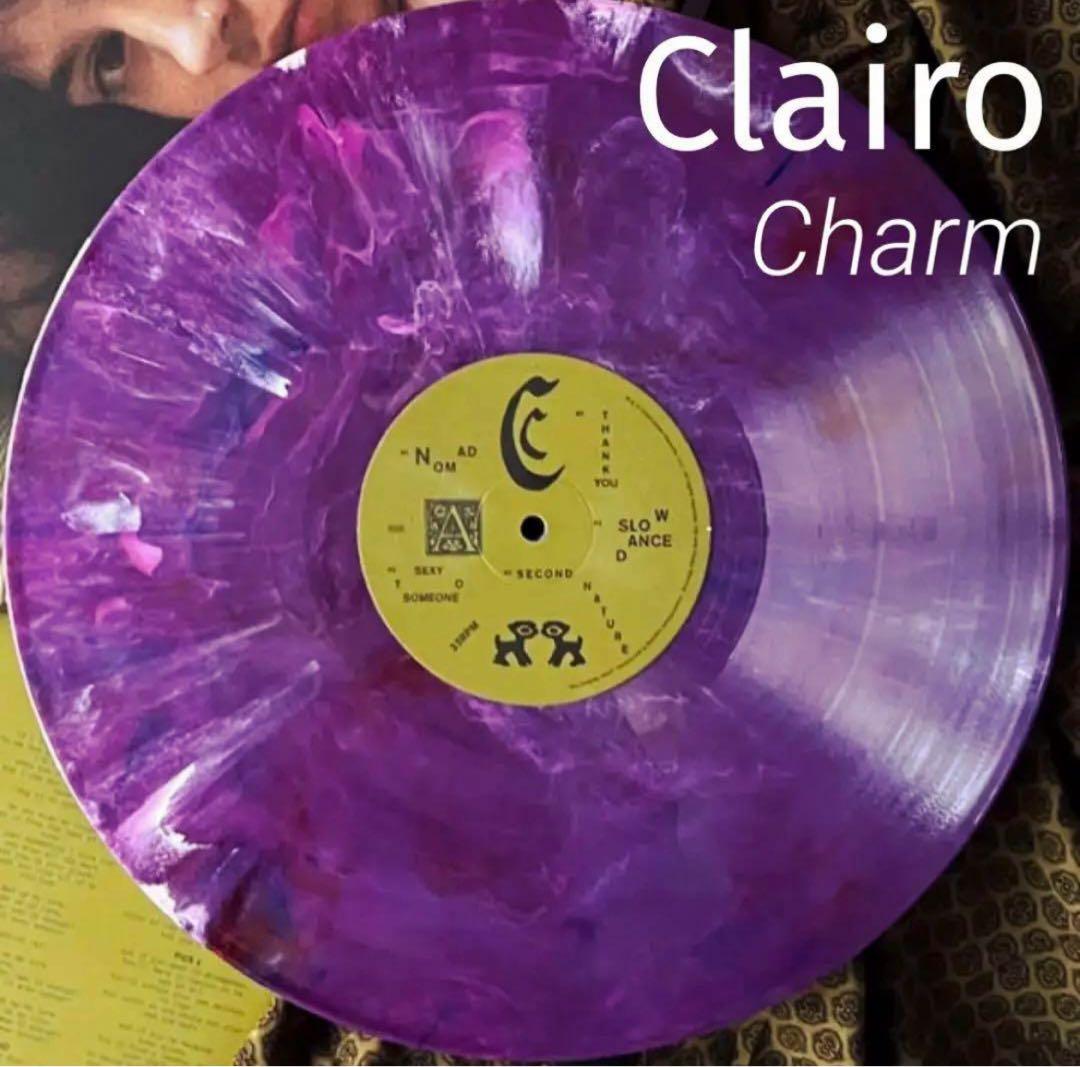 新品　 パープルマーブル盤　クレイロ　Clairo 『Charm』 Amazon.com: Clairo - Charm Vinyl (Limited Edition) Purple Marbled