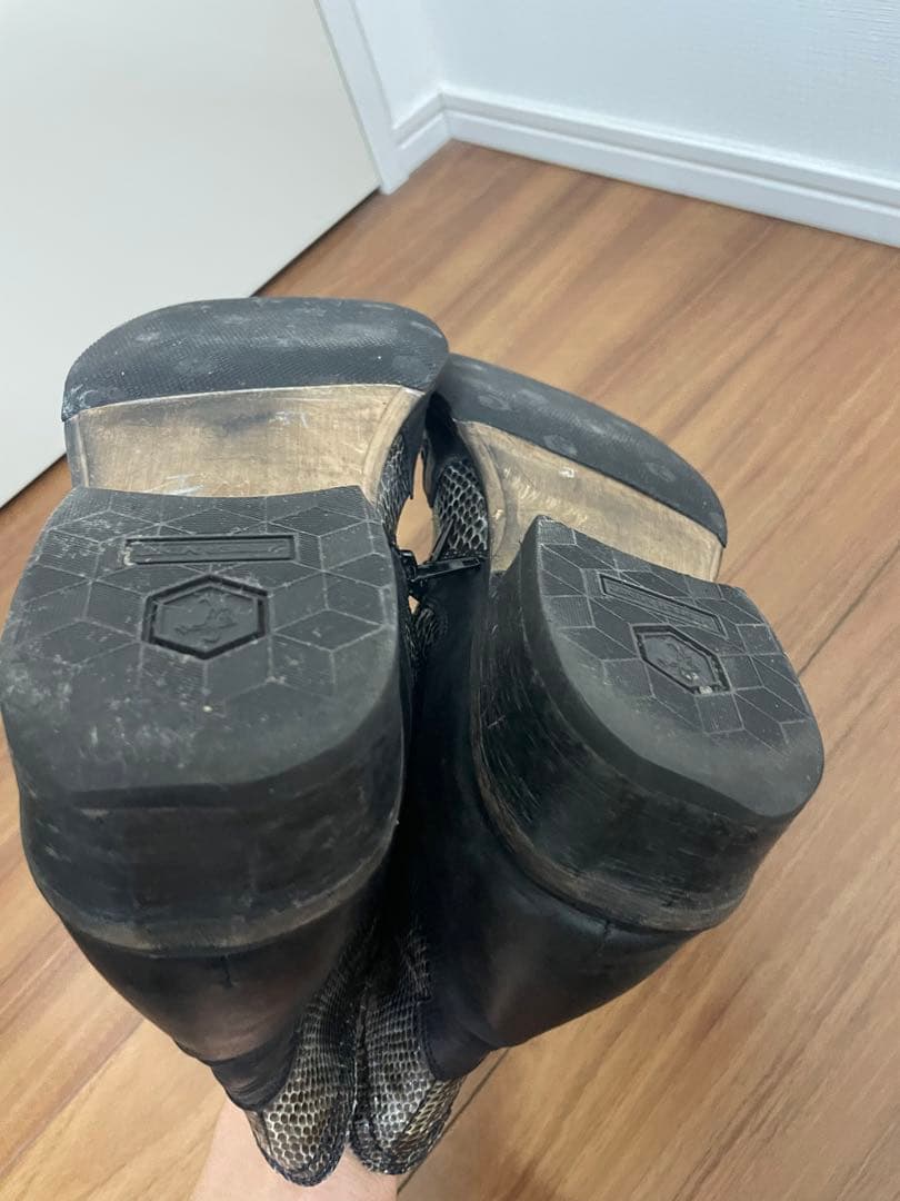 年末値下中】【激レア】RED COVER 蛇革 ブーツ サイズ41 - メルカリ