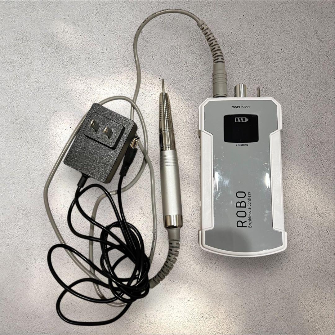 ネイルマシーン ROBO　ロボ　充電式　ブラシレス　液晶表示 ネイルマシン ROBO ロボ 充電式 ブラシレス 液晶表示 35000rpm