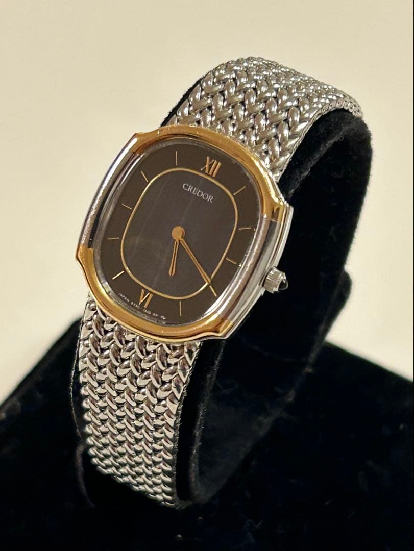 SEIKO CREDOR 18kベゼル レディース クォーツ 腕時計 稼働品 - メルカリ