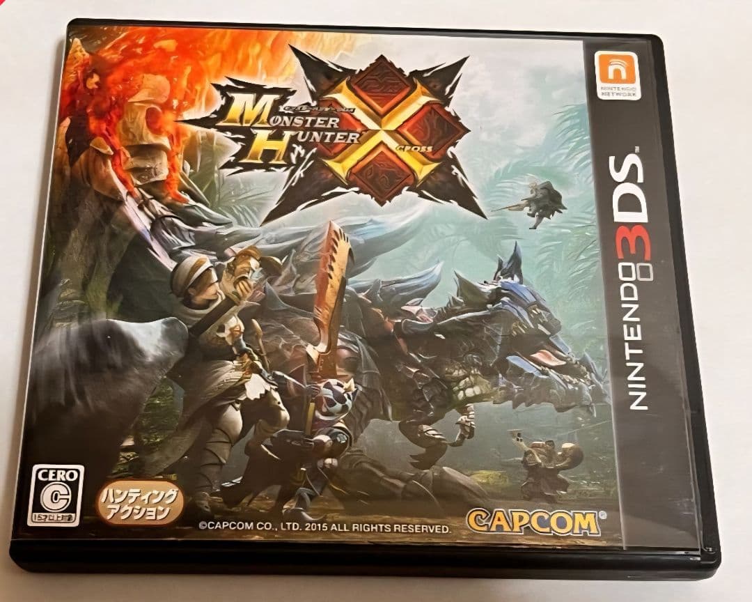 モンスターハンターX ニンテンドー3DS - メルカリ