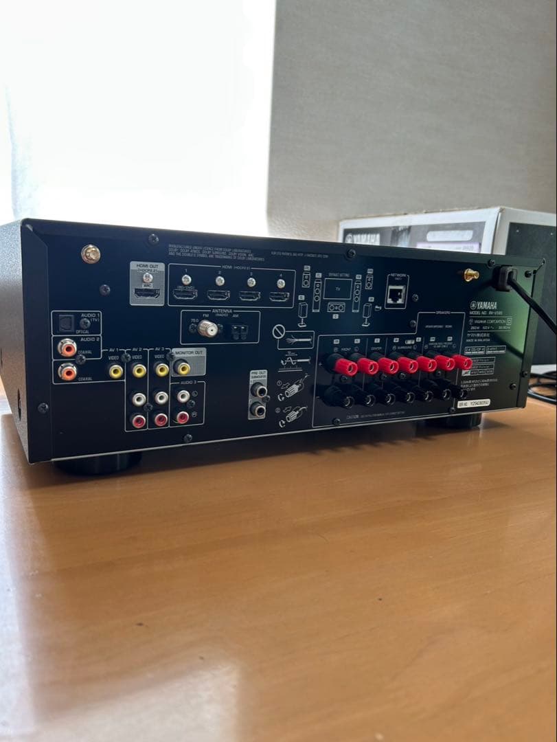 ヤマハ AVレシーバー RXV585（B） 7.1ch Dolby Atmos