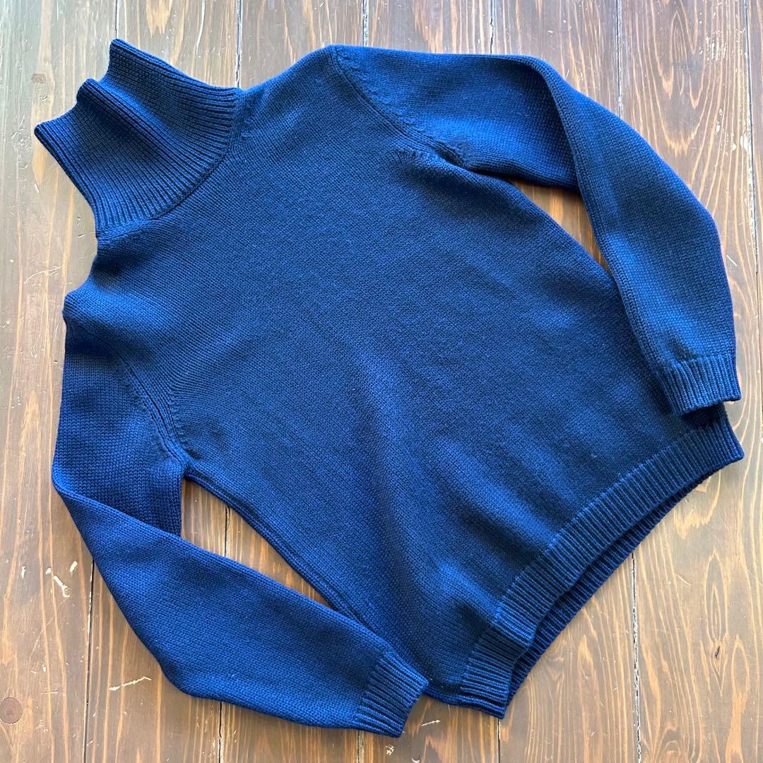 roberto collina ロベルトコリーナ定番タートル ダークネイビー46