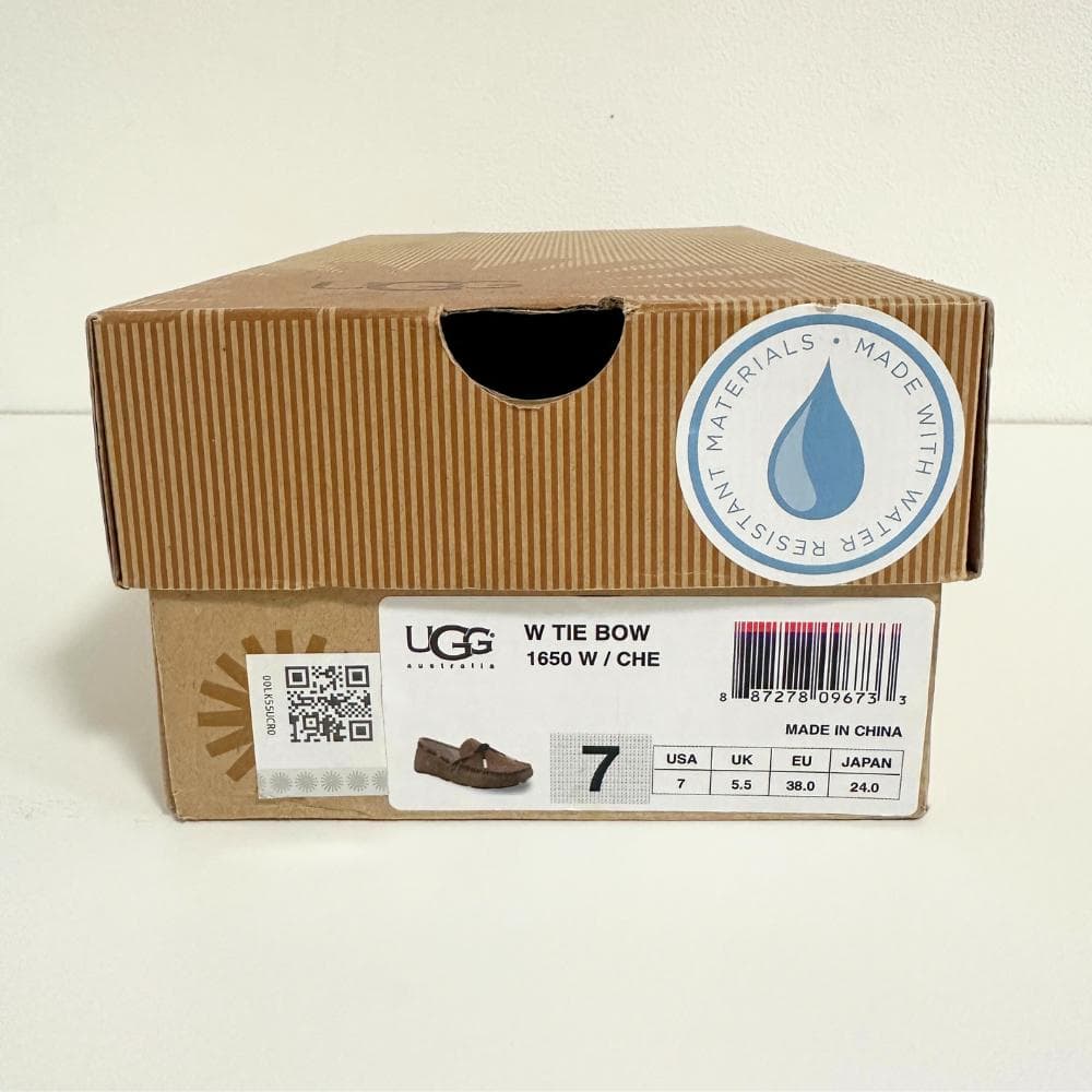 UGG アグ モカシン ムートン 靴 24センチ レディース 美品 - メルカリ