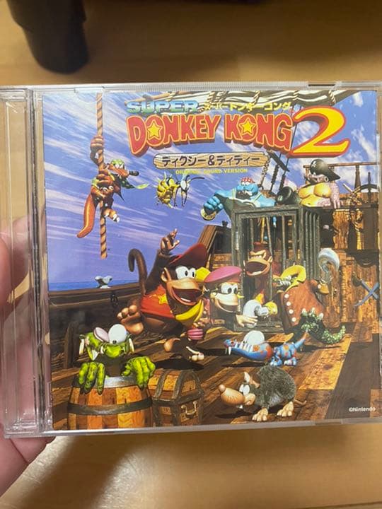 プレミア希少価値入手困難CD】スーパードンキーコング2 サウンド