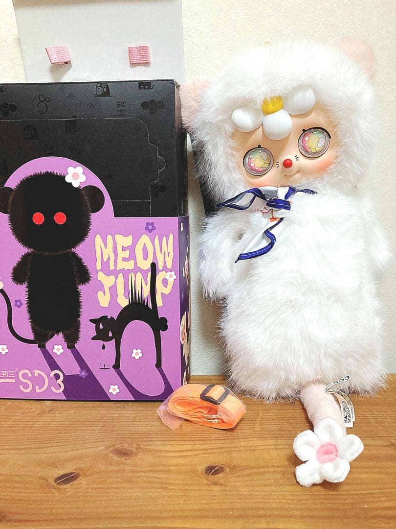 SD3 ぬいぐるみ moodeverse series 白 バッグ 600% - メルカリ