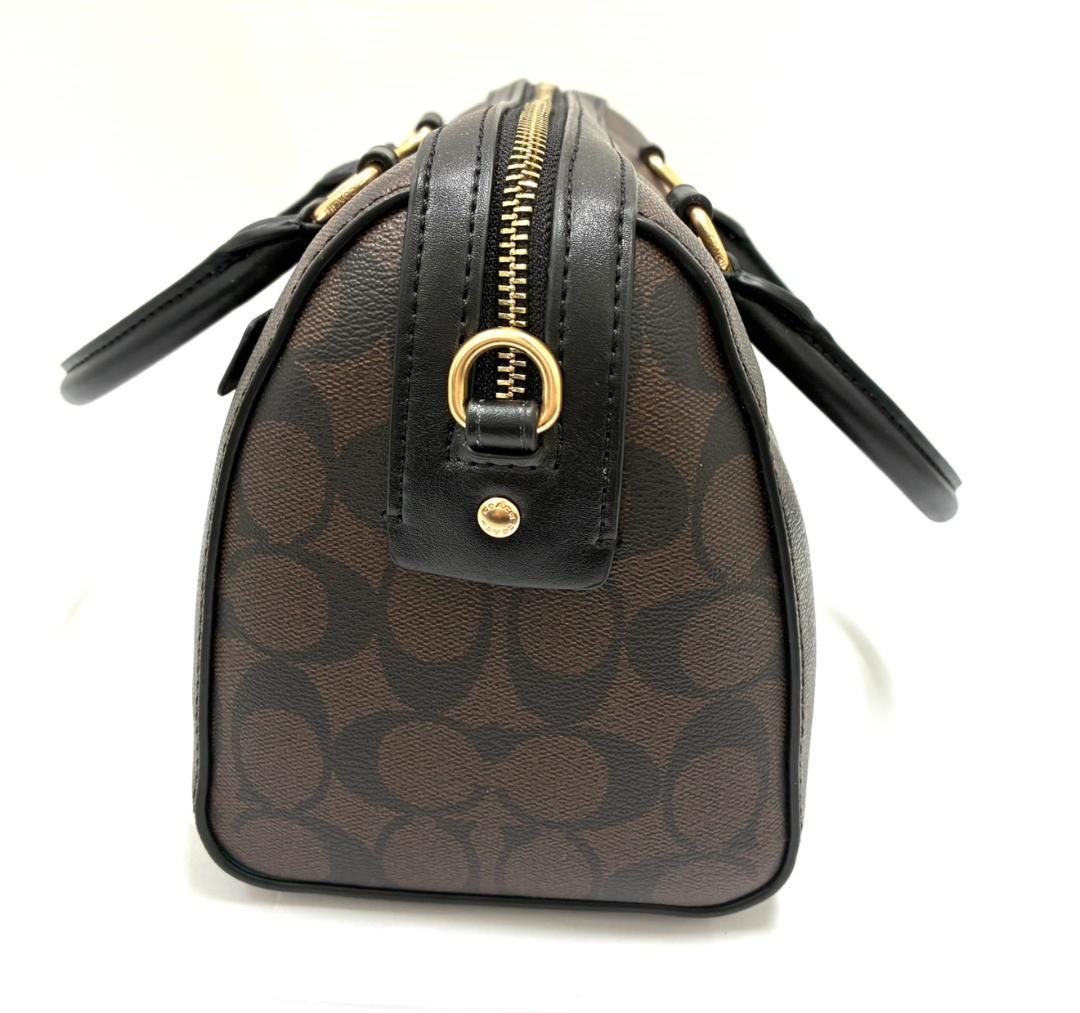 25O12-037 コーチ 2wayバッグ ブラウン F83607 ブランド - メルカリ