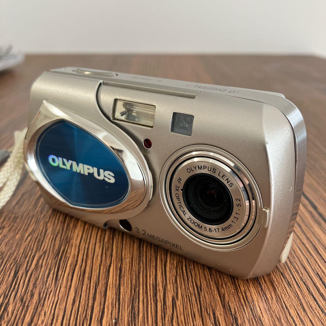 動作品 デジカメ コンデジ OLYMPUS μ‐10 DIGITAL