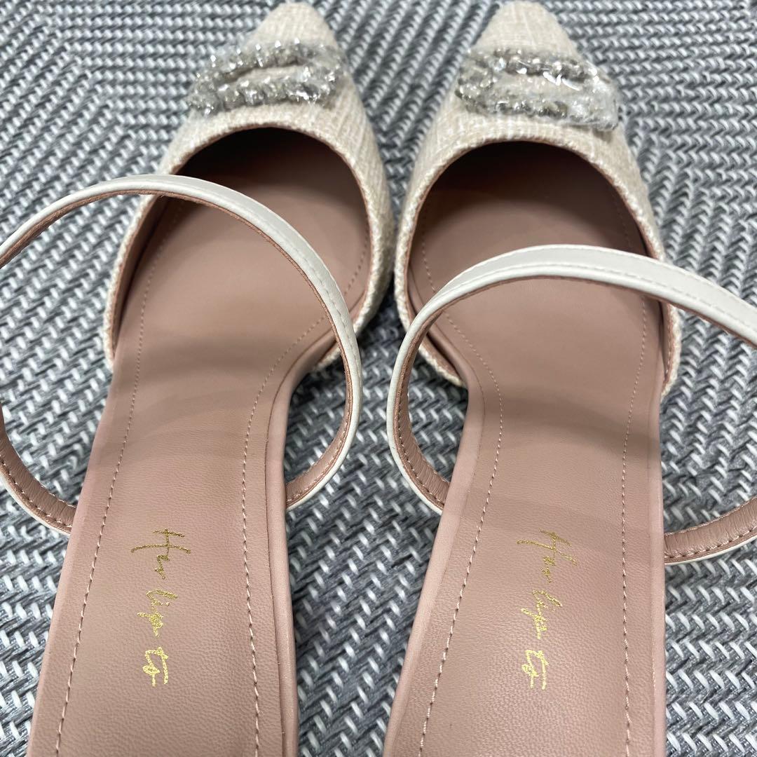 herlipto】ビジューミュール 37 23.5 小嶋陽菜 未使用品 完売品 - メルカリ