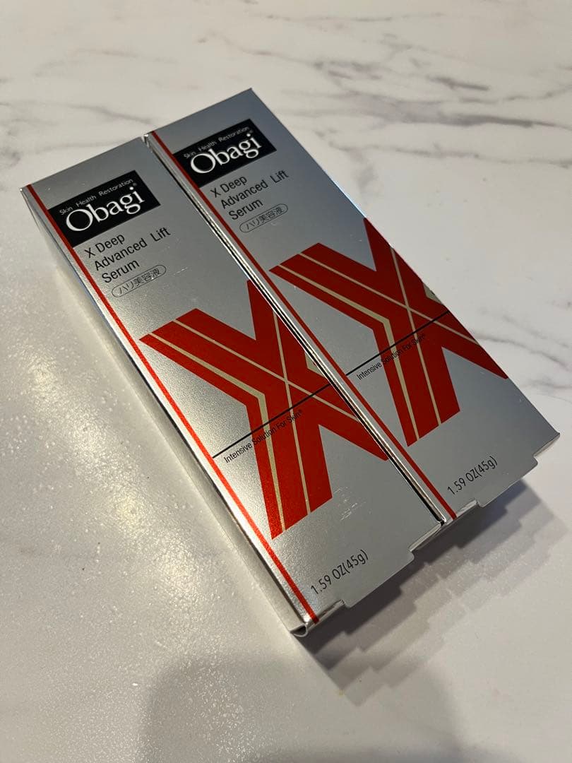 【新品未使用】オバジX ディープ アドバンスリフト セラム45g 2個セット ディープアドバンスドリフトセラム / オバジ(美容液, スキンケア・基礎