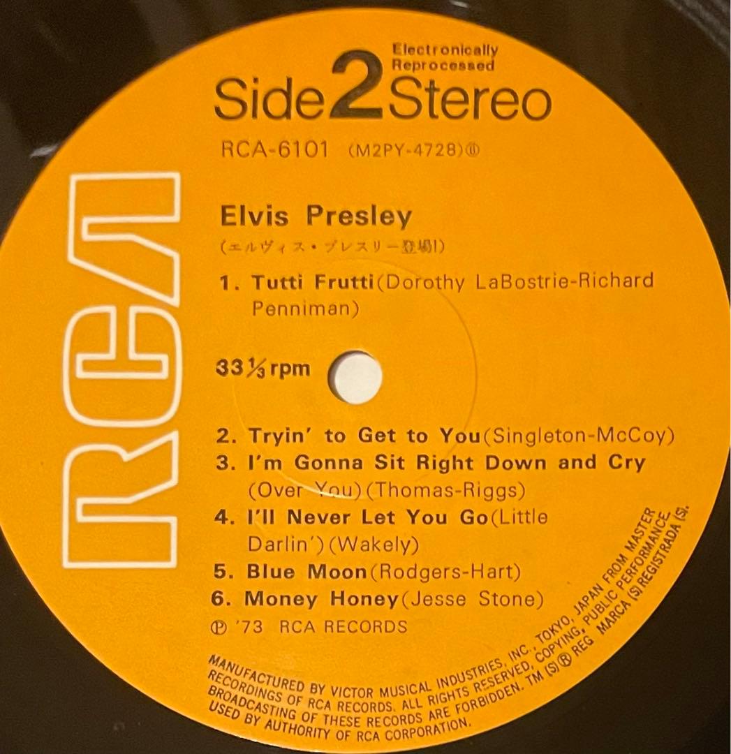 帯付き希少 エルヴィス・プレスリー登場 国内盤LPレコード - メルカリ