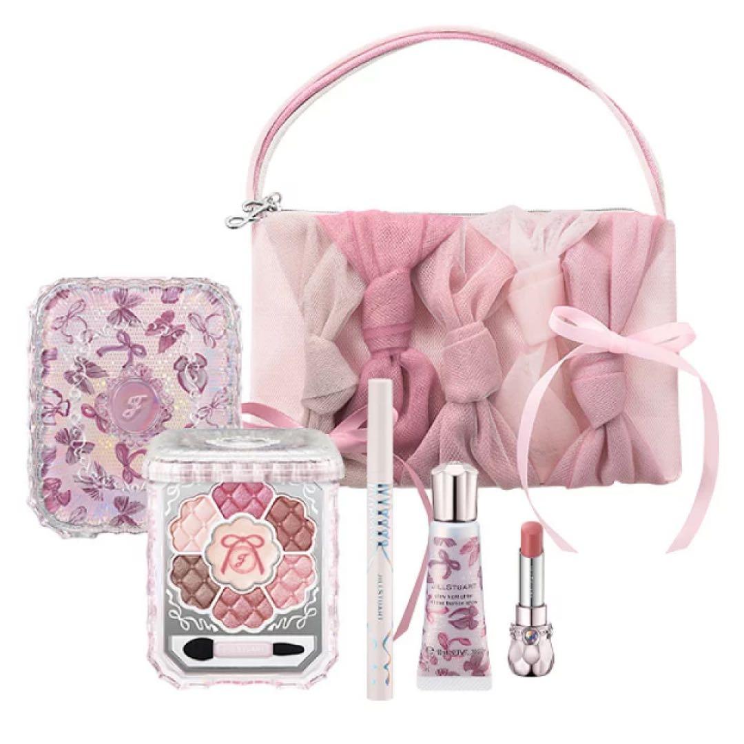 ピンク系アイシャドウパレットセット JILLSTUARTクリスマスコフレ ジルスチュアート・クリスマスコフレ2024】 11／1発売・大人気パレット