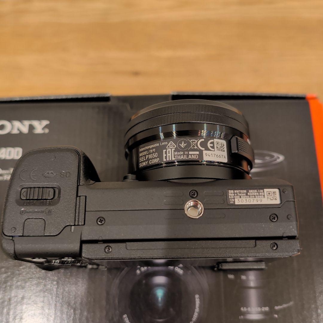 SONY a6400 防湿庫保管 ダブルズームレンズキット - メルカリ