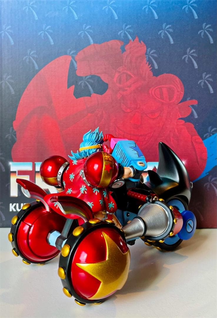 ワンピース フランキー&クロサイFR-U4号 ガレージキット ワーコレ