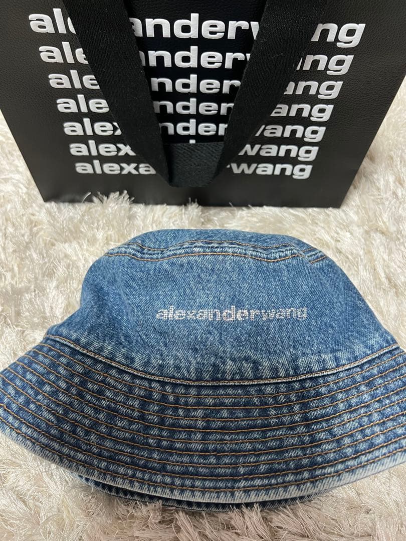 alexanderwang デニムバケットハット Alexander Wang(アレキサンダーワン) 帽子(レディース) - ブランド通販
