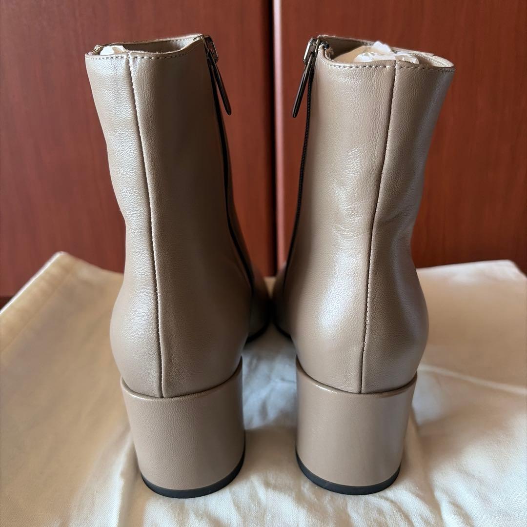 GALERIE VIE ショートブーツ グレー / 38 VIE GALERIE cosaga.com