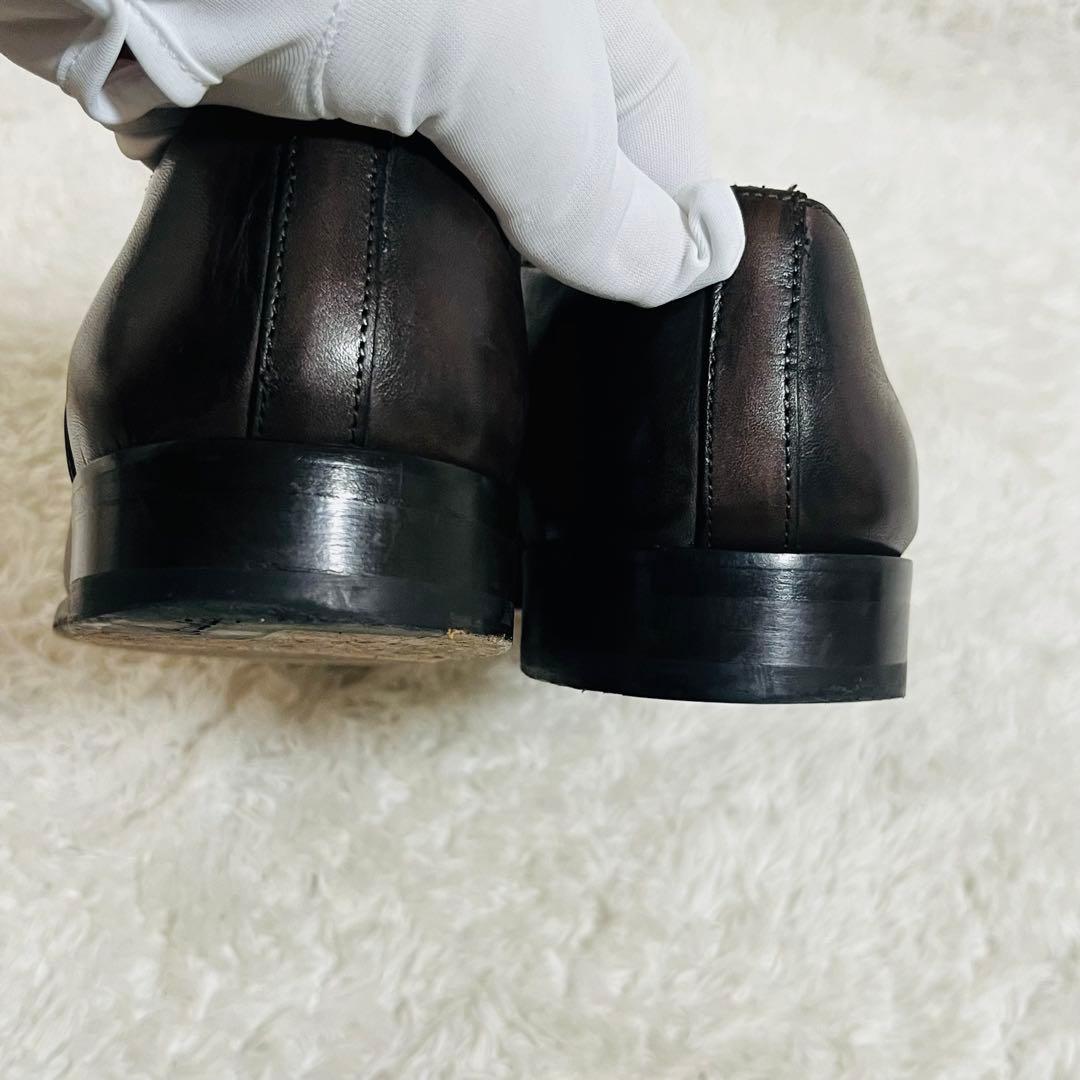 ステファノブランキーニ ウイングチップ ブラウン 6 1/2 25.5cm