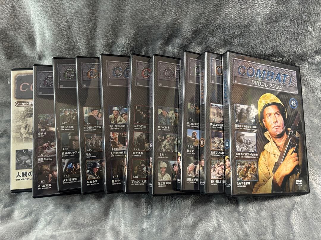COMBAT! DVDコレクション全巻 1〜50巻+1巻 - メルカリ
