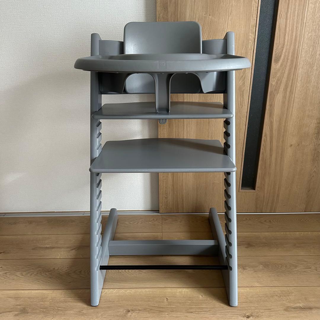 人気 ストッケ トリップトラップ ストームグレー シリアル5 ベビー