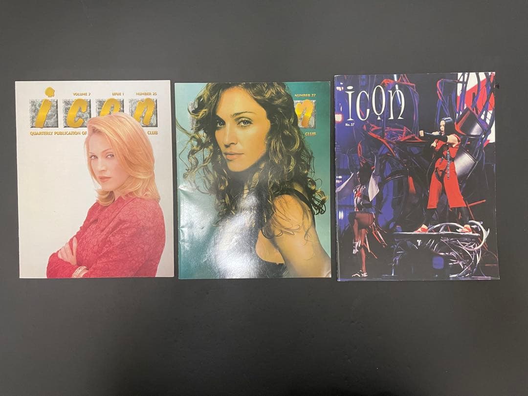 マドンナ　ファンクラブ　会報誌　ICON 12冊　入手困難