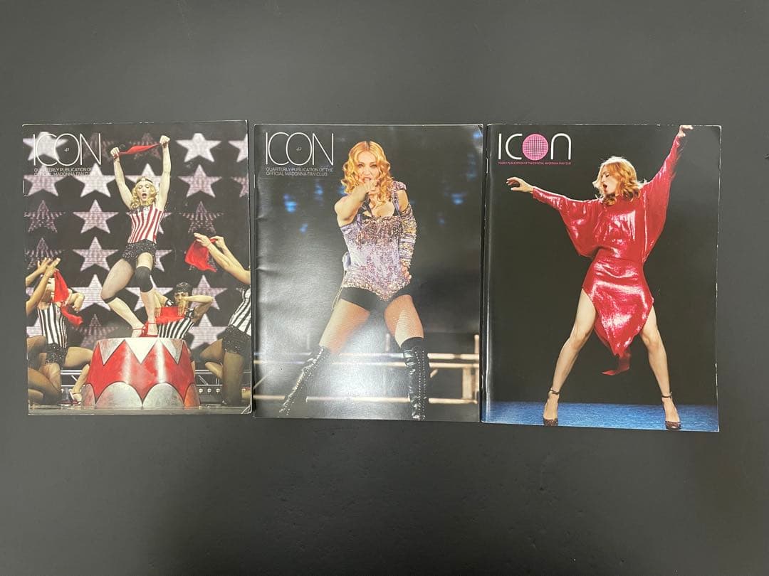 マドンナ　ファンクラブ　会報誌　ICON 12冊　入手困難