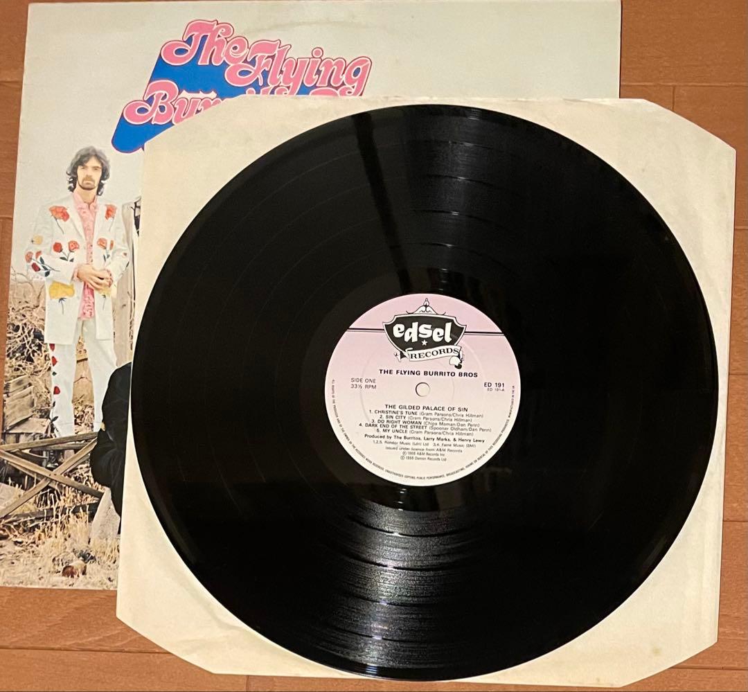 希少盤LP フライング・ブリトー・ブラザーズ グラム・パーソンズ 二枚