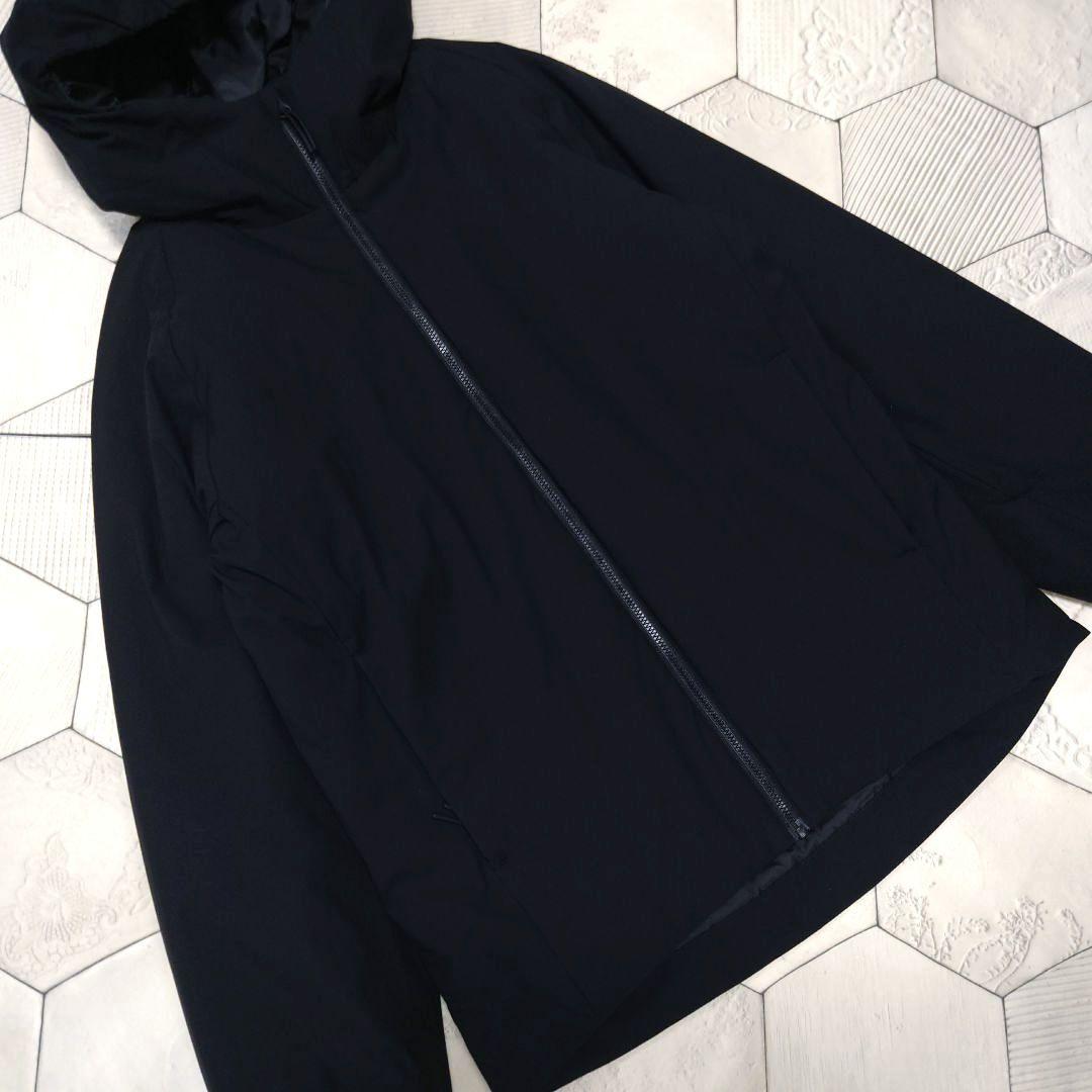 極美品 UNIQLO:C パフテックパーカ ブラック メンズ 2025AW - メルカリ
