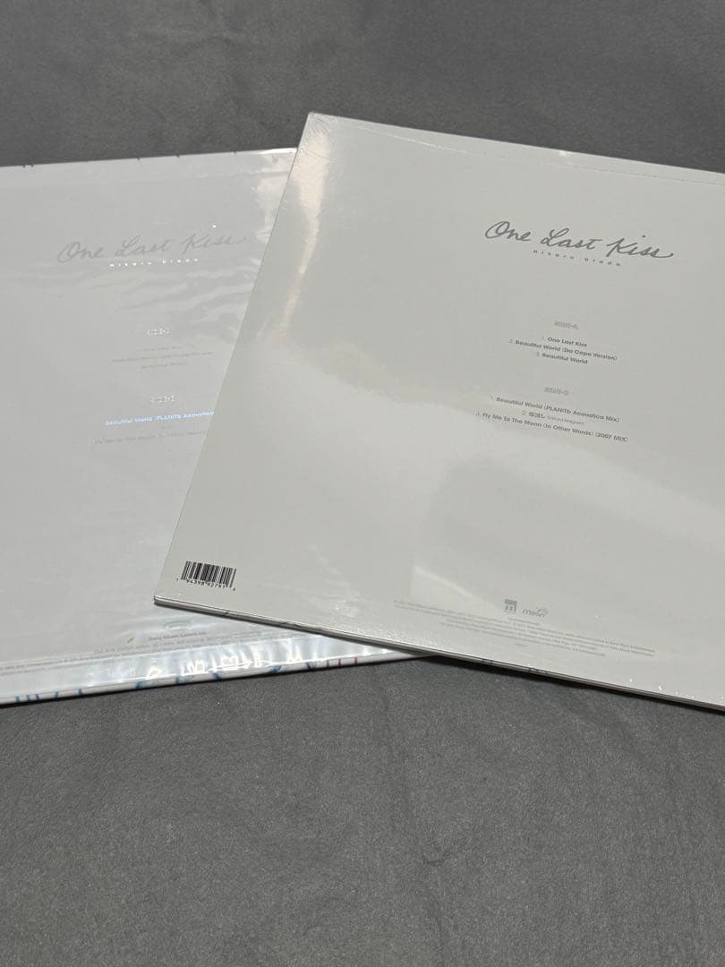 宇多田ヒカル One Last Kiss アナログ レコード 2枚セット 新品 - メルカリ