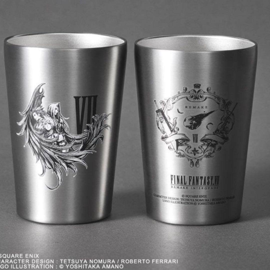 新品未開封】FF7 リメイク タンブラー ブラック／シルバー - メルカリ