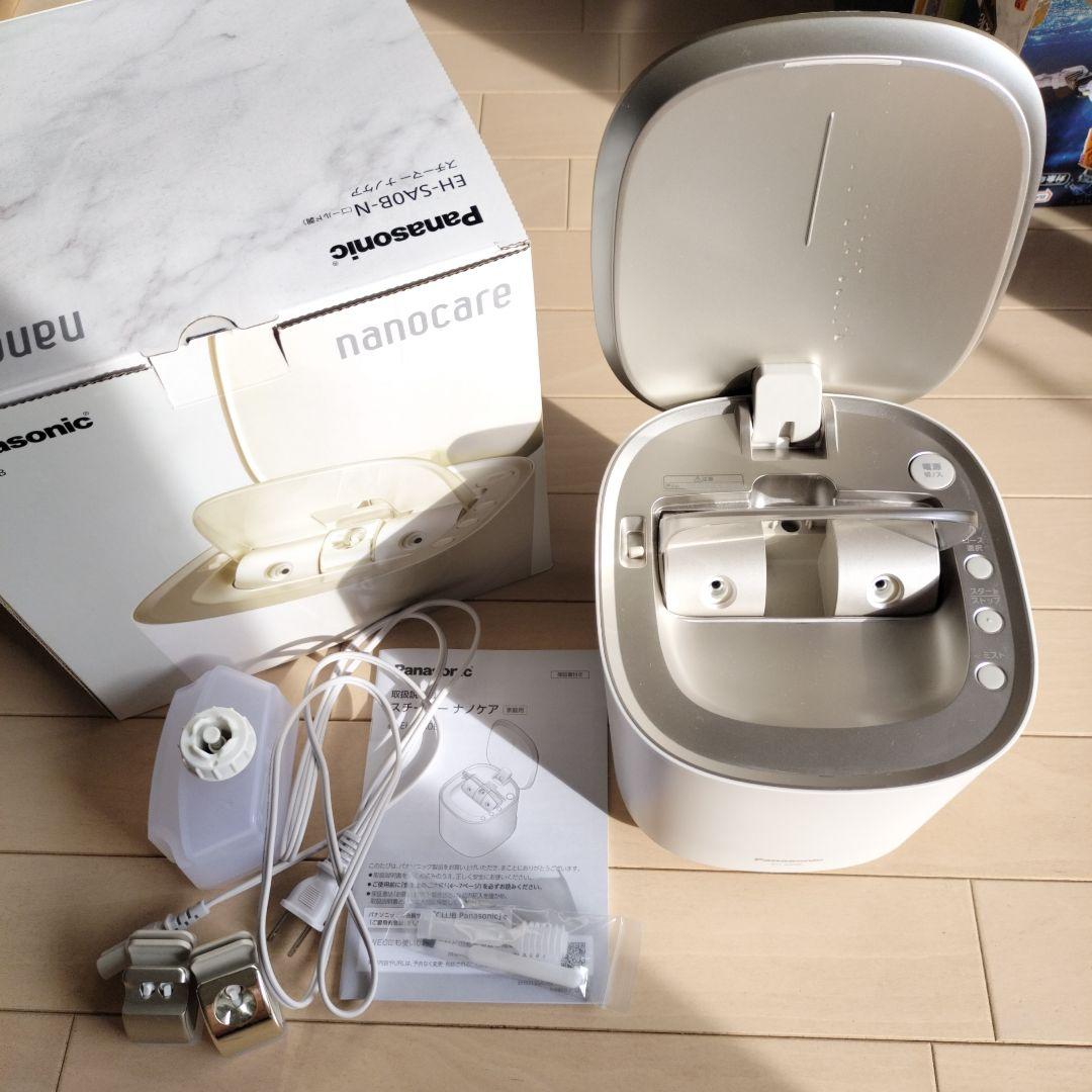 【美品】Panasonic フェイススチーマー EH-SA40B 概要 ナイトスチーマー ナノケア EH-SA40 | フェイスケア（スチーマー