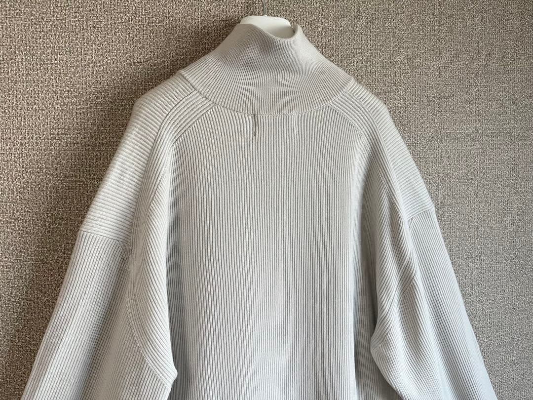 KO 様専用Graphpaper/2022AWハーフジップニット/ライトグレー - メルカリ