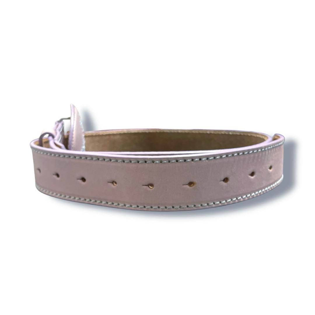 美品】Vivienne Westwood 薄紫 薄ピンク レザーベルト 刺繍 - メルカリ