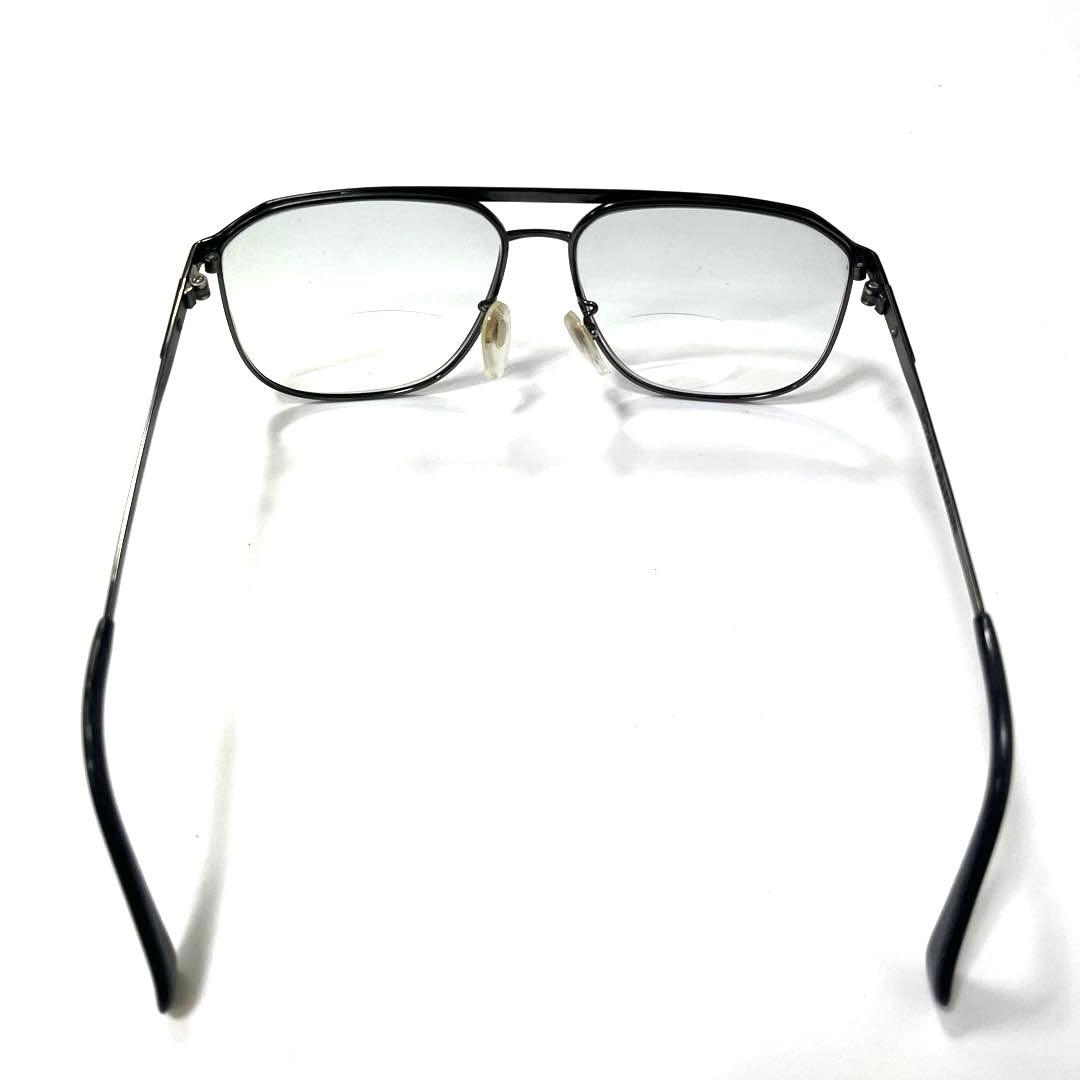 【K18刻印あり】《NEW YORK COLLECTION》チタン　度入りメガネ