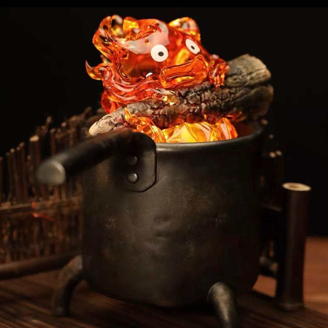 カルシファー フィギュア インテリア雑貨ハウルの動く城ライト ハウル