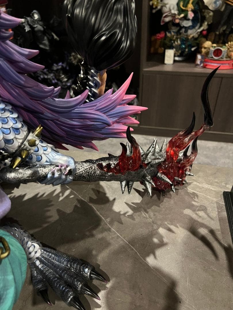 ワンピース 百獣のカイドウ 人獣型 フィギュア ガレージキット 塗装