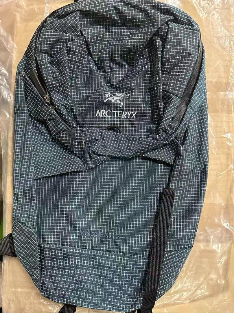 未使用ARC'TERYX KONSEAL 15 チェック柄バックパック グリーン - メルカリ