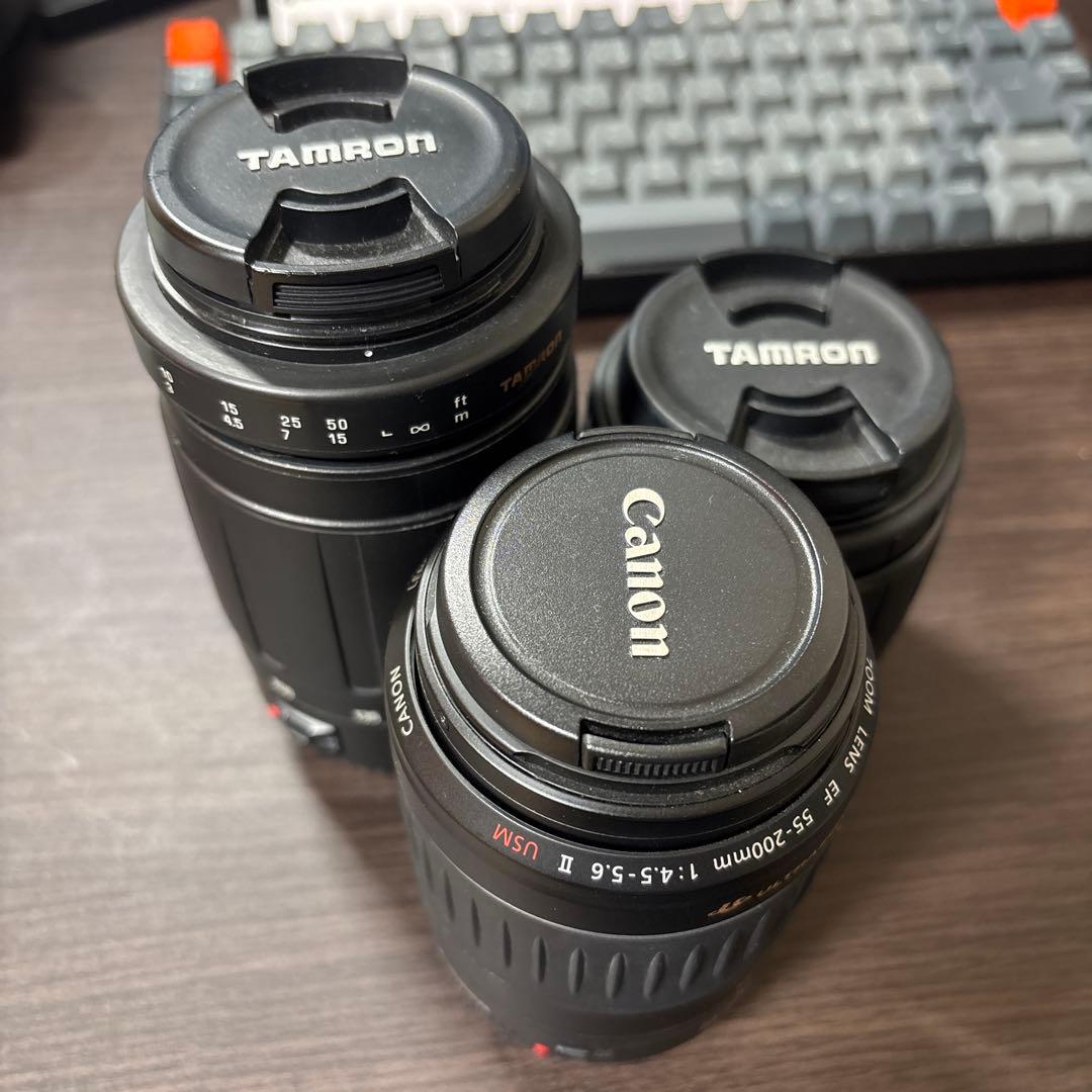 ジャンク】Tamron & Canon EFマウントズームレンズセット - メルカリ