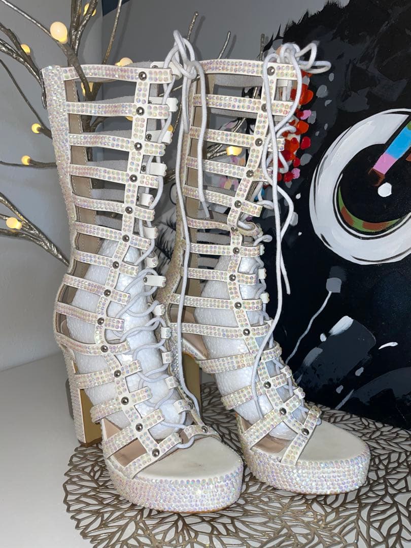 ラメ入りハンドメイド・サンバ用サンダル ガールズラメ入りサンダル(ストラップ付)【15.0～19.0cm】 | 激安靴の