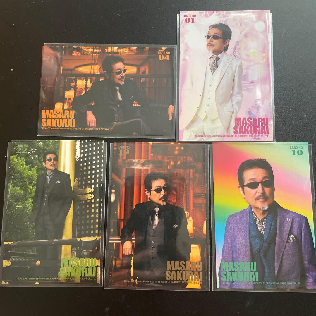 THE ALFEE アルフィー 2025 秋ツアー 桜井さん トレカ - メルカリ