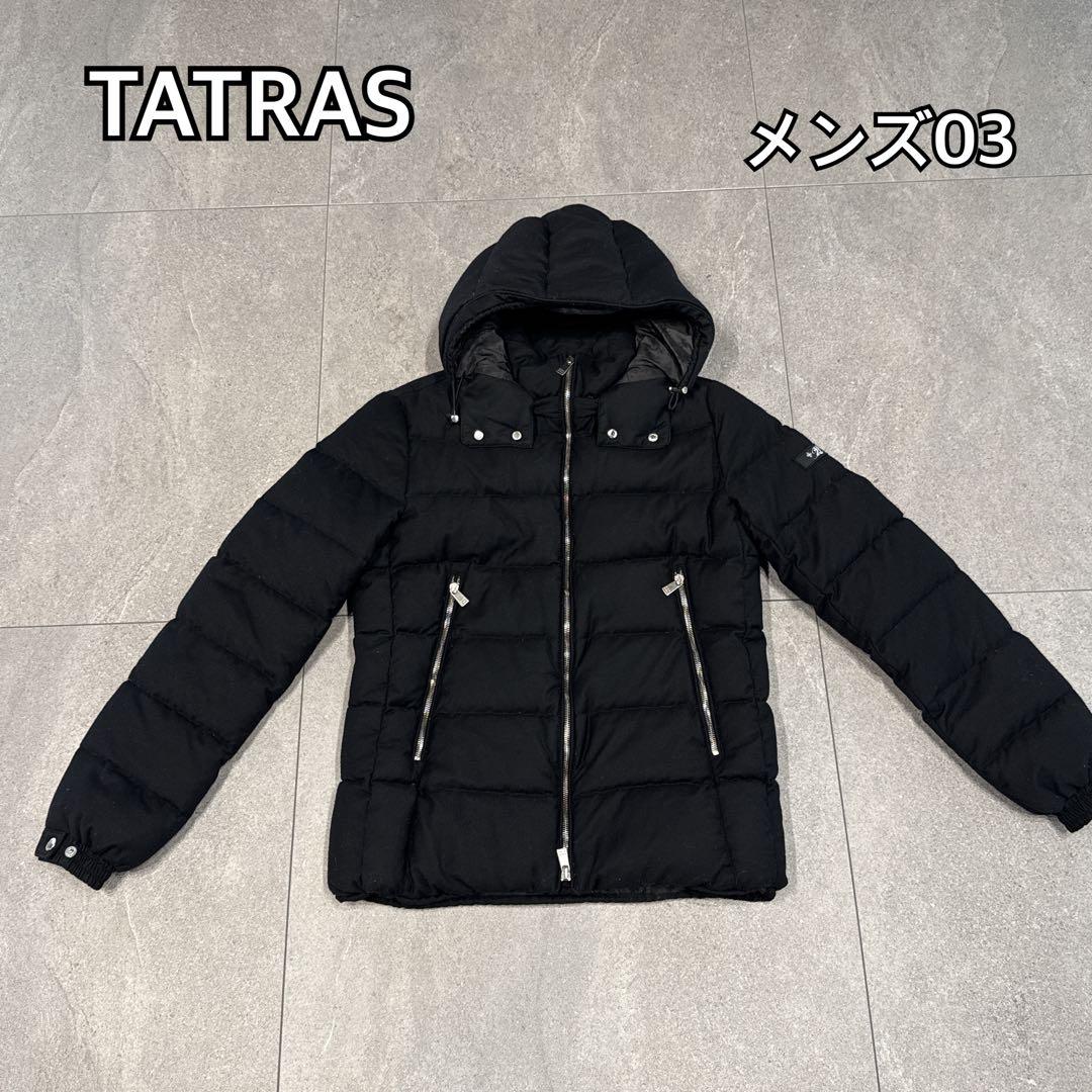 M*E様 【USED】TATRAS メンズ フード付ダウンジャケット 黒 サイズ 楽天市場】【ファイナルクリアランス20】タトラス TATRAS ダウン